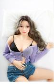 Cheap real silicone doll big boob sex dolls with full skeleton by automaticwoman